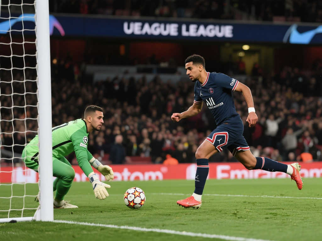 阿什拉夫破门阿森纳，成第三位欧冠半决赛进球球员