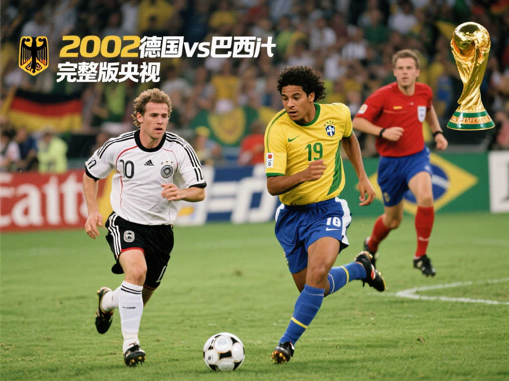 2002年世界杯决赛：德国对阵巴西央视全场录像